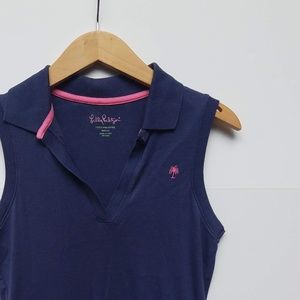 Lilly Pulitzer Sleeveless Polo
